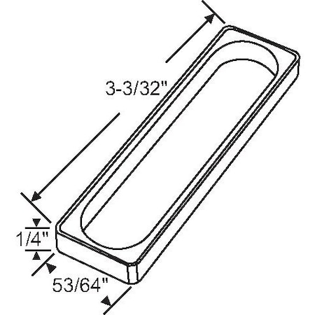 Strybuc Spacer for Multipoint Lock 39-696-3